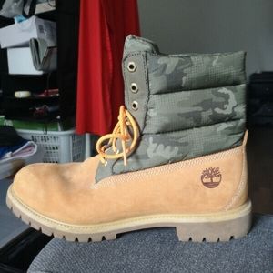 Timberland Puffer Boots $60 (originally $150)